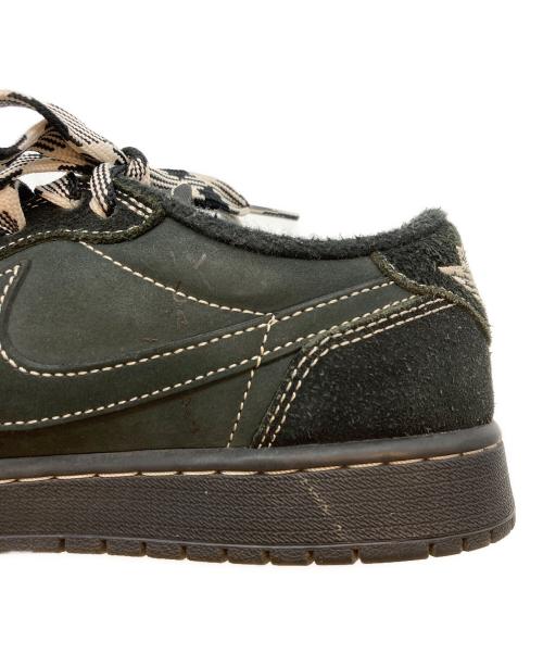 NIKE（ナイキ）NIKE (ナイキ) Travis Scott (トラヴィススコット) Travis Scott × Nike Air Jordan 1 Low OG SP ブラック サイズ:27の古着・服飾アイテム