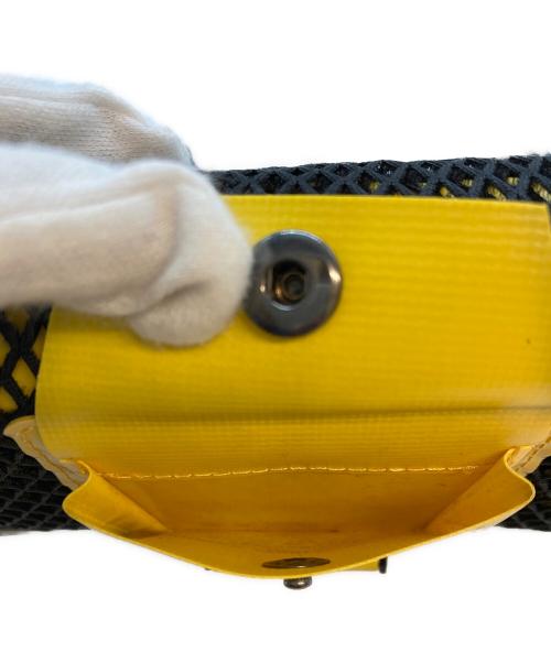 DIESEL（ディーゼル）DIESEL (ディーゼル) ショルダーウォレット ブラック×イエロー サイズ:-の古着・服飾アイテム