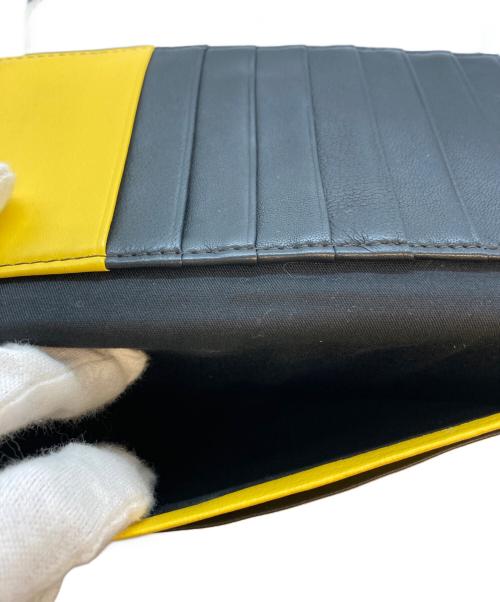 DIESEL（ディーゼル）DIESEL (ディーゼル) ショルダーウォレット ブラック×イエロー サイズ:-の古着・服飾アイテム