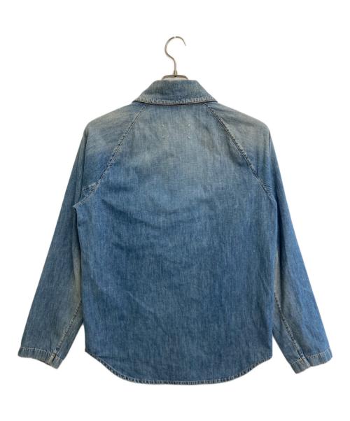 Maison Margiela（メゾンマルジェラ）Maison Margiela (メゾンマルジェラ) デニムジップジャケット インディゴ サイズ:48の古着・服飾アイテム