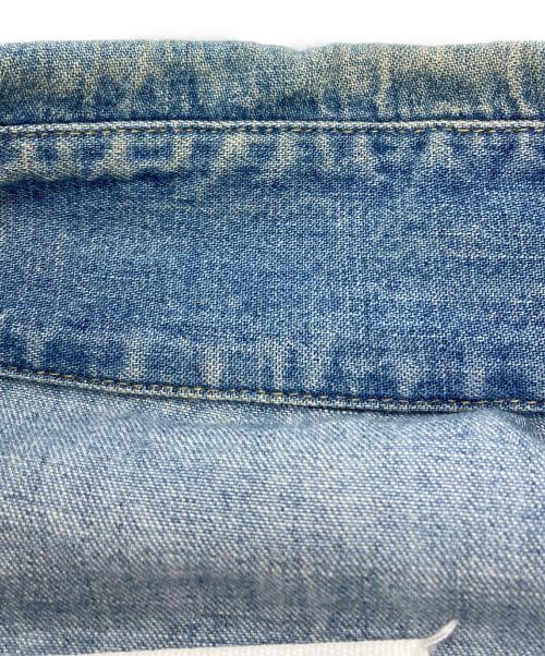 Maison Margiela（メゾンマルジェラ）Maison Margiela (メゾンマルジェラ) デニムジップジャケット インディゴ サイズ:48の古着・服飾アイテム