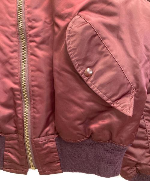 CORINTH（コリンス）CORINTH (コリンス) MA-1ジャケット ワインレッド サイズ:Mの古着・服飾アイテム