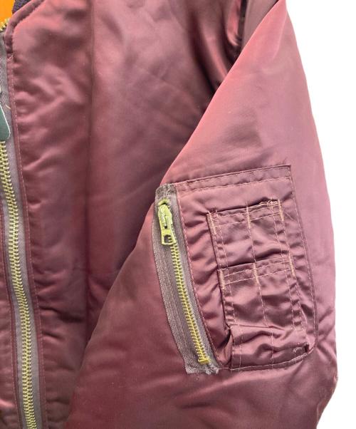 CORINTH（コリンス）CORINTH (コリンス) MA-1ジャケット ワインレッド サイズ:Mの古着・服飾アイテム