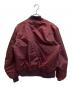 CORINTH (コリンス) MA-1ジャケット ワインレッド サイズ:M：7000円