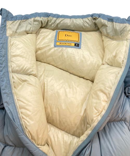 Dime（ダイム）Dime (ダイム) MIDWEIGHT WAVE PUFFER スカイブルー サイズ:Sの古着・服飾アイテム