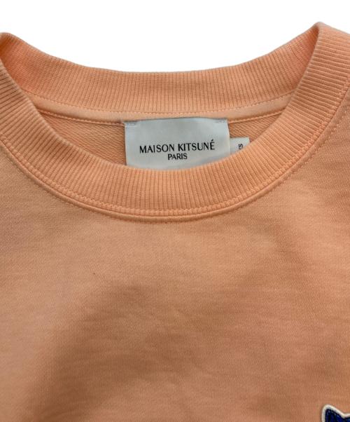maison kitsune（メゾンキツネ）MAISON KITSUNE (メゾンキツネ) スウェット ピンク サイズ:SIZE XSの古着・服飾アイテム