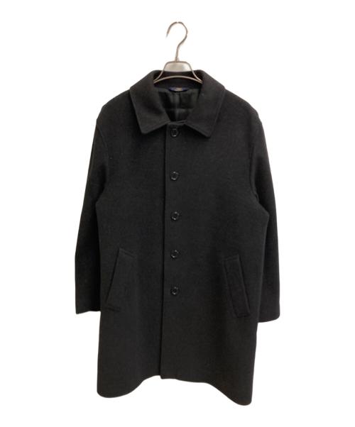 346 BROOKS BROTHERS（346 ブルックスブラザーズ）346 BROOKS BROTHERS (346 ブルックスブラザーズ) カシミヤ混コート ブラック サイズ:38Sの古着・服飾アイテム