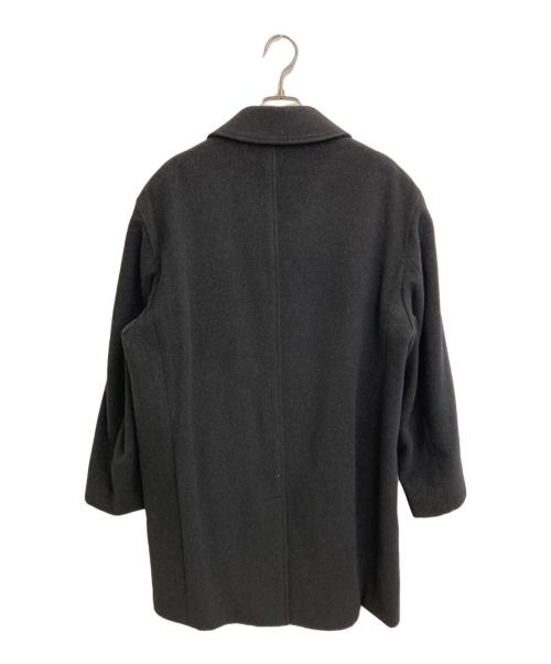 346 BROOKS BROTHERS（346 ブルックスブラザーズ）346 BROOKS BROTHERS (346 ブルックスブラザーズ) カシミヤ混コート ブラック サイズ:38Sの古着・服飾アイテム