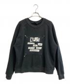 N°21ヌメロヴェントゥーノ）の古着「スウェット」｜ブラック