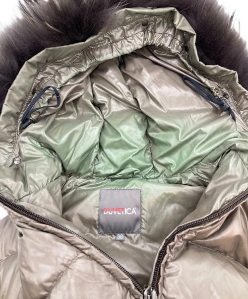 DUVETICA（デュベティカ）DUVETICA (デュベティカ) ダウンジャケット ベージュ サイズ:38の古着・服飾アイテム