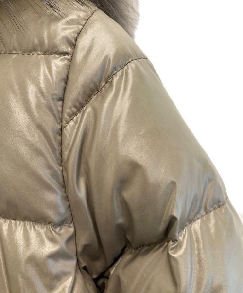 DUVETICA（デュベティカ）DUVETICA (デュベティカ) ダウンジャケット ベージュ サイズ:38の古着・服飾アイテム