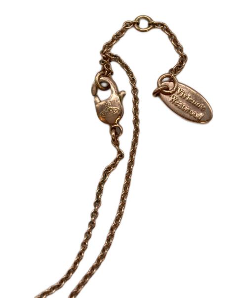 Vivienne Westwood（ヴィヴィアンウエストウッド）Vivienne Westwood (ヴィヴィアンウエストウッド) ペトラネックレス レッドの古着・服飾アイテム