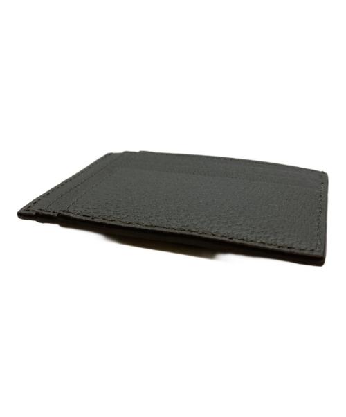 GUCCI（グッチ）GUCCI (グッチ) ダブルG レザー カードケース グレーの古着・服飾アイテム