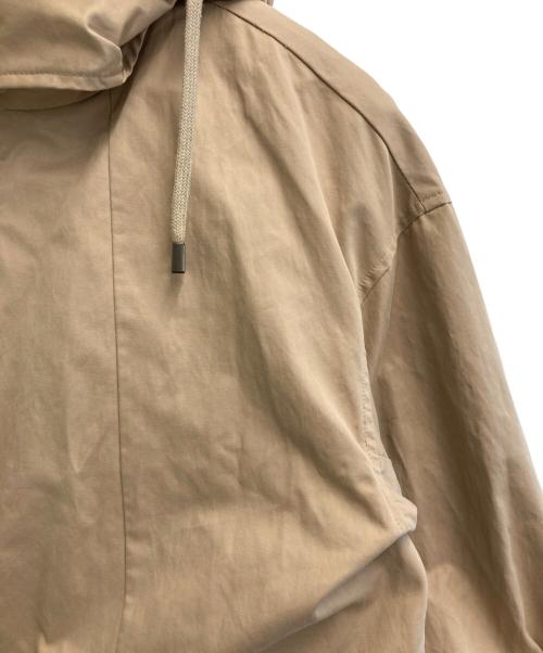 BEARDSLEY（ビアズリー）BEARDSLEY (ビアズリー) フードブルゾン ベージュ サイズ:FREEの古着・服飾アイテム