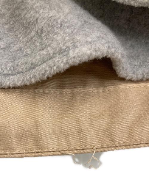 BEARDSLEY（ビアズリー）BEARDSLEY (ビアズリー) フードブルゾン ベージュ サイズ:FREEの古着・服飾アイテム