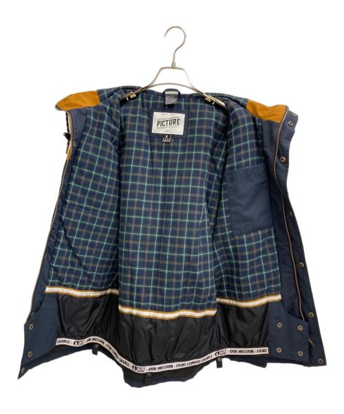 PICTURE（ピクチャー）picture (ピクチャー) 中綿ジャケット ネイビー サイズ:Sの古着・服飾アイテム