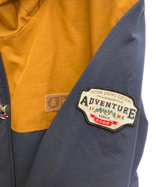 PICTURE（ピクチャー）picture (ピクチャー) 中綿ジャケット ネイビー サイズ:Sの古着・服飾アイテム