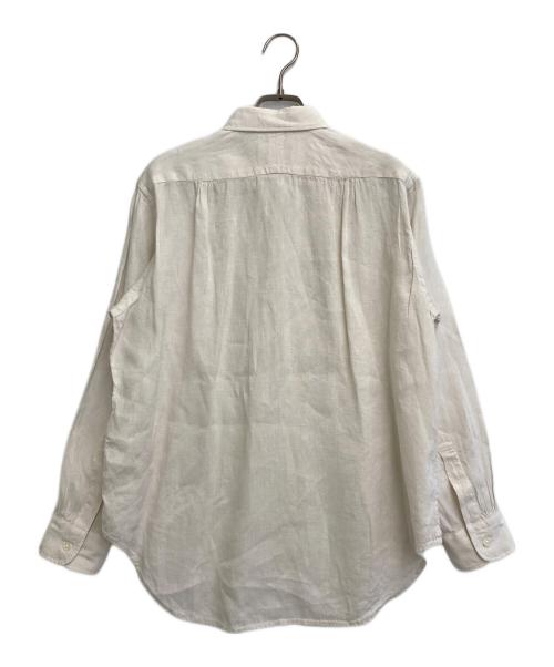 NIGEL CABOURN（ナイジェルケーボン）NIGEL CABOURN (ナイジェルケーボン) リネンシャツ ホワイト サイズ:8の古着・服飾アイテム
