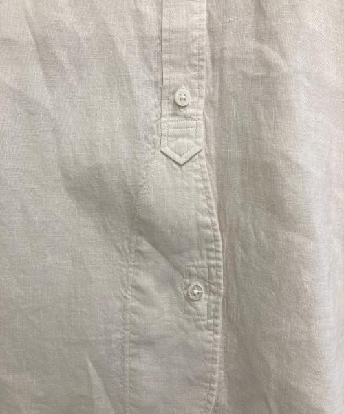 NIGEL CABOURN（ナイジェルケーボン）NIGEL CABOURN (ナイジェルケーボン) リネンシャツ ホワイト サイズ:8の古着・服飾アイテム
