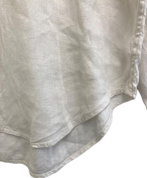 NIGEL CABOURN（ナイジェルケーボン）NIGEL CABOURN (ナイジェルケーボン) リネンシャツ ホワイト サイズ:8の古着・服飾アイテム