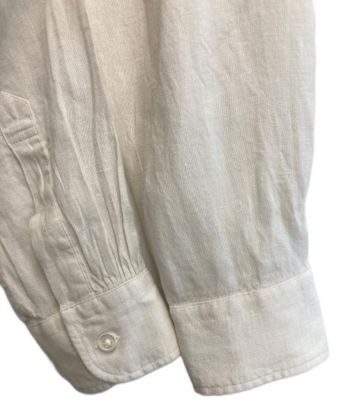 NIGEL CABOURN（ナイジェルケーボン）NIGEL CABOURN (ナイジェルケーボン) リネンシャツ ホワイト サイズ:8の古着・服飾アイテム