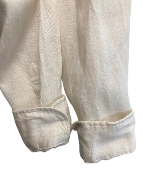 NIGEL CABOURN（ナイジェルケーボン）NIGEL CABOURN (ナイジェルケーボン) リネンシャツ ホワイト サイズ:8の古着・服飾アイテム