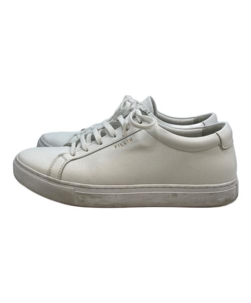 FILLIN（フィルイン）FILLIN (フィルイン) ローカットスニーカー ホワイト サイズ:SIZE 27cmの古着・服飾アイテム