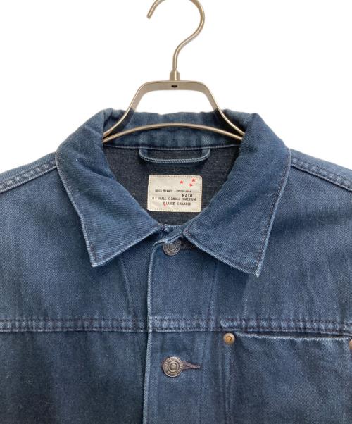 KATO（カトー）KATO (カトー) デニムジャケット インディゴ サイズ:Lの古着・服飾アイテム
