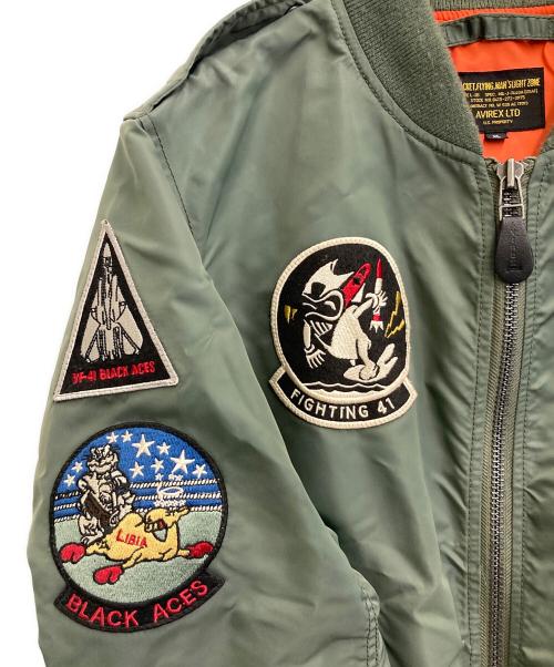 AVIREX（アヴィレックス）AVIREX (アヴィレックス) L-2B フライトジャケット カーキ サイズ:XLの古着・服飾アイテム