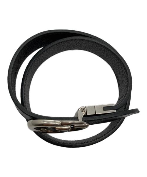 GUCCI（グッチ）GUCCI (グッチ) GGマーモントリバーシブルベルト ブラックの古着・服飾アイテム