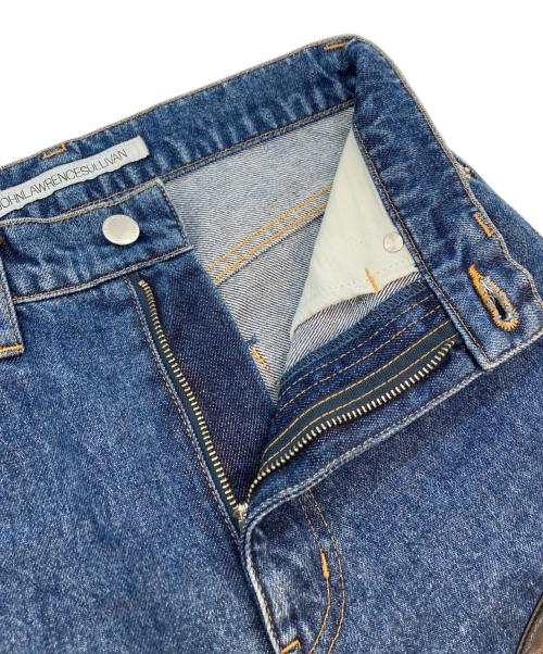 JOHN LAWRENCE SULLIVAN（ジョン ローレンス サリバン）JOHN LAWRENCE SULLIVAN (ジョン ローレンス サリバン) 切替デニムパンツ ブルー サイズ:SIZE XSの古着・服飾アイテム