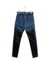 JOHN LAWRENCE SULLIVAN (ジョン ローレンス サリバン) 切替デニムパンツ ブルー サイズ:SIZE XS：8000円
