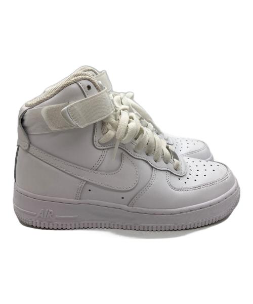 NIKE（ナイキ）NIKE (ナイキ) AIR FORCE 1 HIGH '07 ホワイト サイズ:24の古着・服飾アイテム
