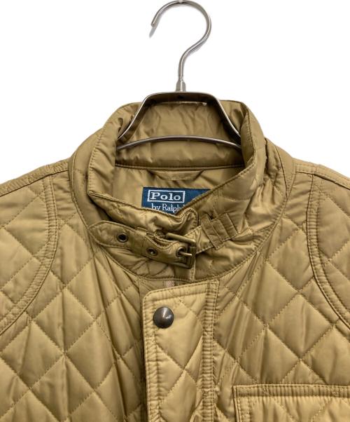 POLO RALPH LAUREN（ポロ・ラルフローレン）POLO RALPH LAUREN (ポロ・ラルフローレン) キルティングジャケット カーキ サイズ:Mの古着・服飾アイテム