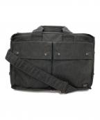 PORTERポーター）の古着「2WAYオーバーナイトブリーフケース」｜グレー