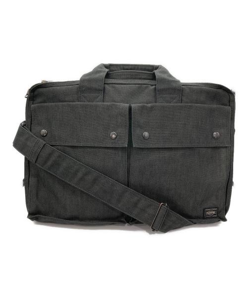 PORTER（ポーター）PORTER (ポーター) 2WAYオーバーナイトブリーフケース グレーの古着・服飾アイテム