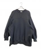 RHODOLIRIONロドリリオン）の古着「Wide Sleeve Crew Shirt」｜ブラック