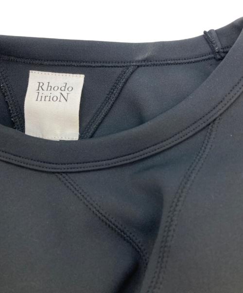 RHODOLIRION（ロドリリオン）RhodolirioN (ロドリリオン) Wide Sleeve Crew Shirt ブラック サイズ:o/sの古着・服飾アイテム