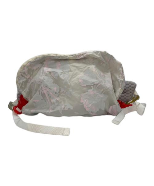 Mikio Sakabe（ミキオサカベ）MIKIO SAKABE (ミキオサカベ) Nylon Flower Bag ホワイトの古着・服飾アイテム