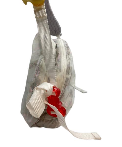 Mikio Sakabe（ミキオサカベ）MIKIO SAKABE (ミキオサカベ) Nylon Flower Bag ホワイトの古着・服飾アイテム