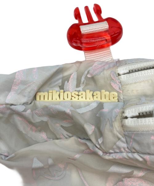 Mikio Sakabe（ミキオサカベ）MIKIO SAKABE (ミキオサカベ) Nylon Flower Bag ホワイトの古着・服飾アイテム