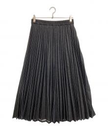 EPOCA THE SHOP（エポカ ザ ショップ）の古着「プリーツスカート」｜ブラック
