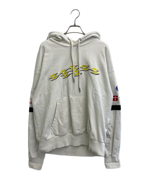 DIESEL（ディーゼル）DIESEL (ディーゼル) プルオーバーパーカー ホワイト サイズ:SIZE Mの古着・服飾アイテム