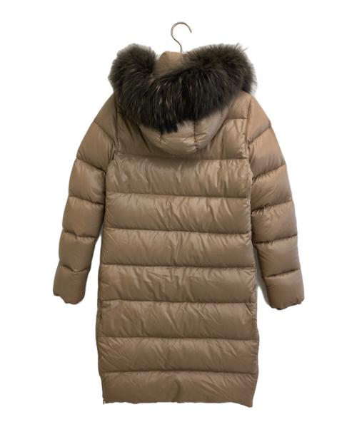 DUVETICA（デュベティカ）DUVETICA (デュベティカ) DENEBファー付きダウンコート ベージュ サイズ:38の古着・服飾アイテム