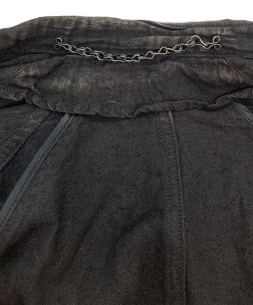 JULIUS（ユリウス）JULIUS (ユリウス) シルク混ジャケット ブラック サイズ:１の古着・服飾アイテム