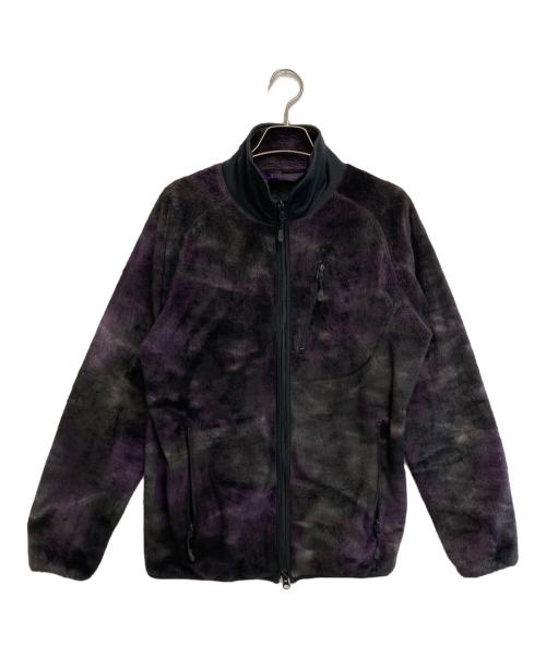 Needles sportswear（ニードルズスポーツウェア）Needles Sportswear (ニードルズスポーツウェア) フリースジャケット パープル×ブラック サイズ:Sの古着・服飾アイテム
