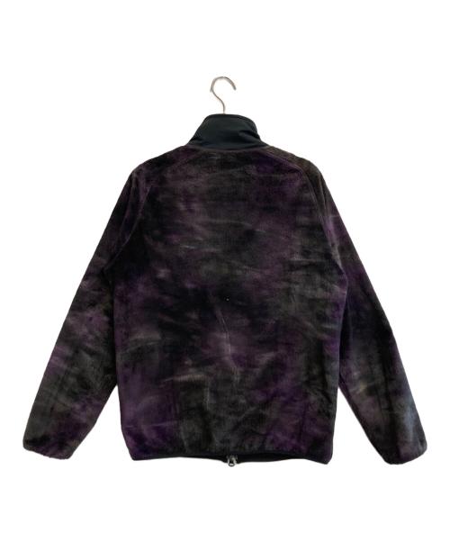 Needles sportswear（ニードルズスポーツウェア）Needles Sportswear (ニードルズスポーツウェア) フリースジャケット パープル×ブラック サイズ:Sの古着・服飾アイテム