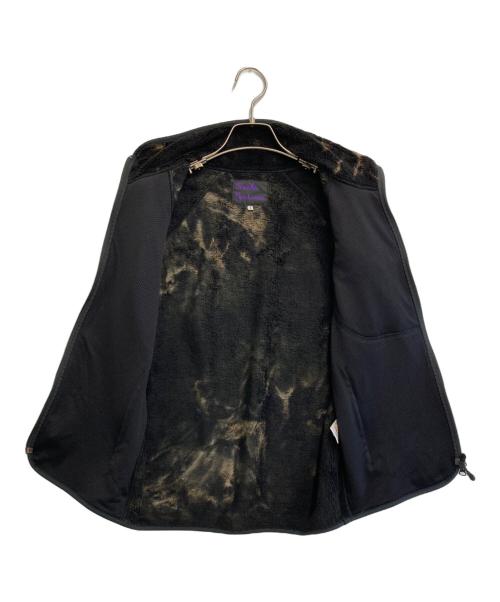 Needles sportswear（ニードルズスポーツウェア）Needles Sportswear (ニードルズスポーツウェア) フリースベスト ブラウン×ブラック サイズ:Sの古着・服飾アイテム