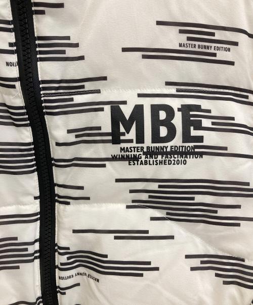 MASTER BUNNY EDITION（マスターバニーエディション）MASTER BUNNY EDITION (マスターバニーエディション) ダウンジャケット ホワイト×ブラック サイズ:５の古着・服飾アイテム