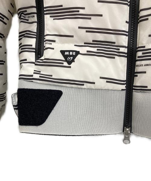 MASTER BUNNY EDITION（マスターバニーエディション）MASTER BUNNY EDITION (マスターバニーエディション) ダウンジャケット ホワイト×ブラック サイズ:５の古着・服飾アイテム